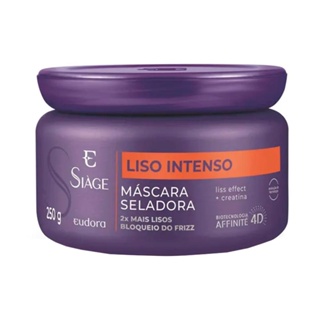 Eudora Siáge Liso Intenso 4D Máscara Antifrizz Seladora 250g em Oferta na Shopee