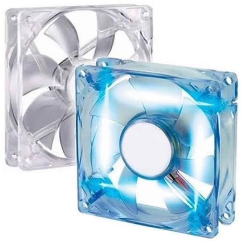 Cooler Fan 120mm Bluecase - BF-03B 12cm 12v Com 4 Leds Gabinete Ventoinha Cor Azul