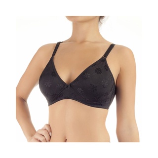 Sutiã Triângulo Preto Sem Bojo Duloren Summer Flower em Oferta na Shopee