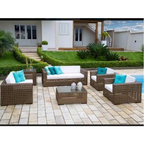 Kit Poltronas + Sofá + Mesa Piscina Deck Varanda | Shopee Brasil