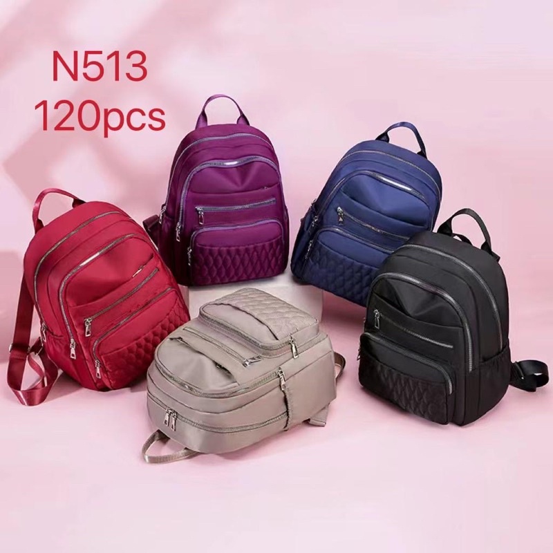 Bolsa Mochila Feminina Nylon Tecido Impremeável
