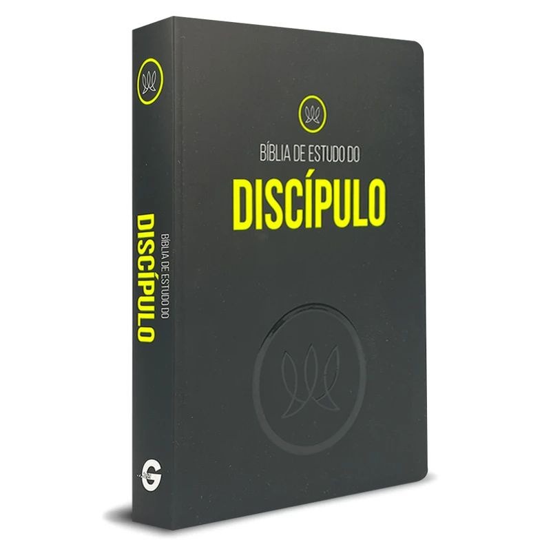 Bíblia de Estudo do Discípulo | RC | Masculina | Preta em Oferta na Shopee