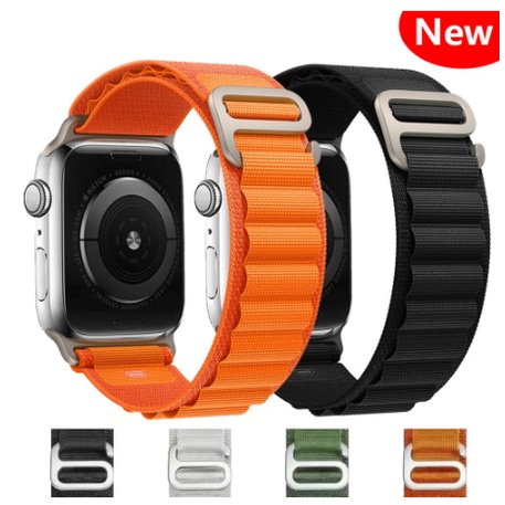 Pulseira Alpino para Relógio Inteligente Smartwatch e Apple Watch 38/40/41mm e 42/44/45/49mm em Oferta na Shopee