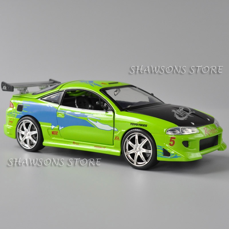 Jada 97609 1:32 Fast & Furious – Mitsubishi Eclipse Di Brian – Edizione Limitata