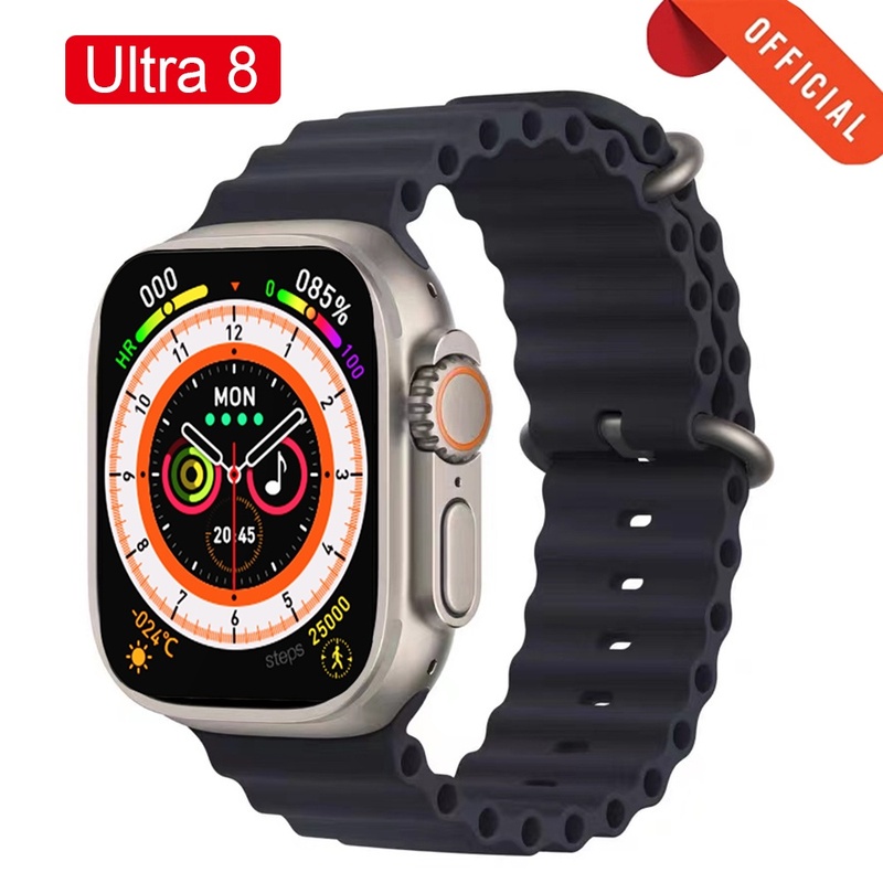 Iwo 16 Series 8 Smartwatch T800 Ultra 1.99 Polegadas NFC Carregamento Sem Fio Bluetooth Chamada IP68 Relógio De Frequência Cardíaca Esportiva Homens Mulheres Para Android Ios Vs Hw8 Pro Max N8 X8