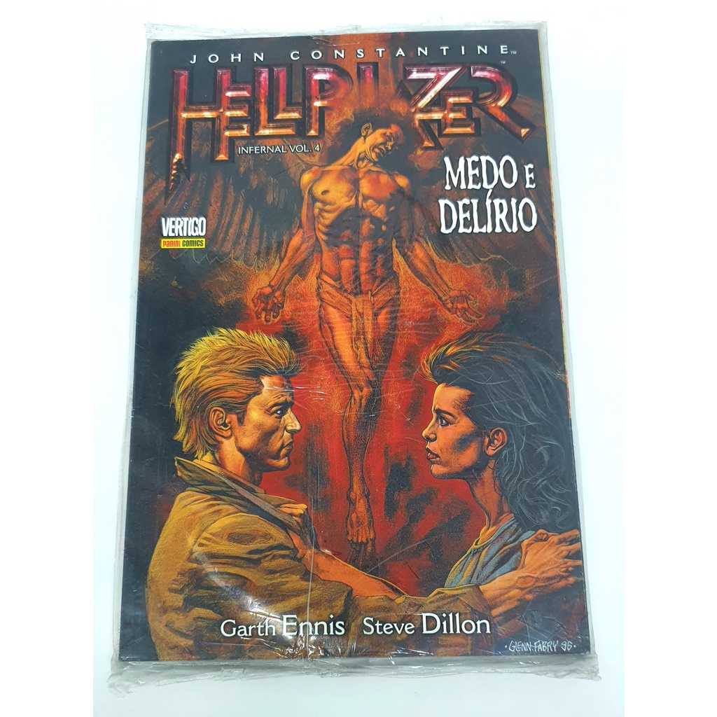 HQ - Hellblazer Infernal Vol.4 - Medo e Delírio LACRADO