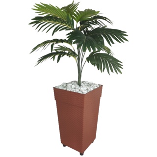 Plantas Artificiais Enfeite Casa  Coqueiro de  Decoraçao + Vaso  A Pronta Entrega em Oferta na Shopee