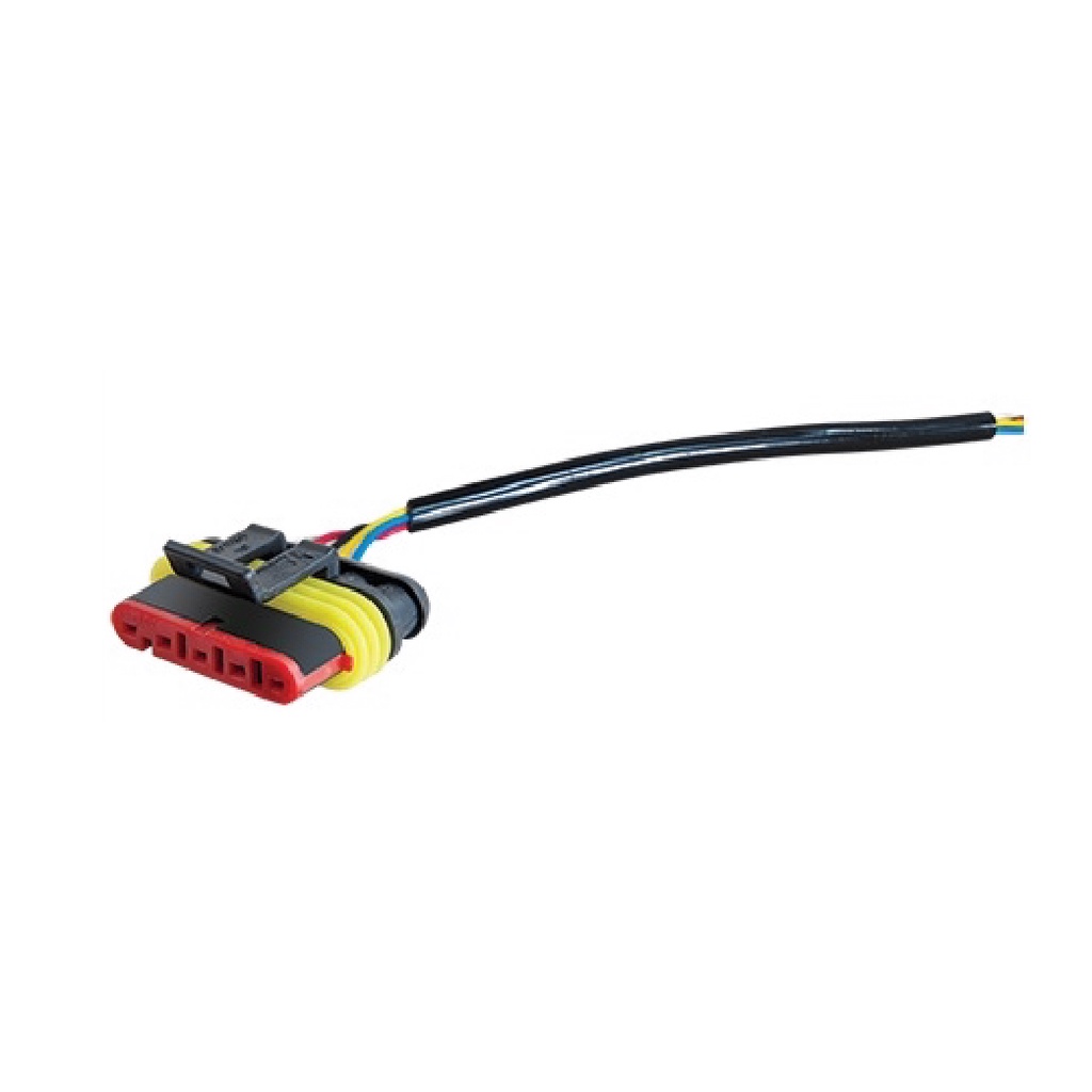 Chicote Conector 5 Vias Selado Lanterna Led