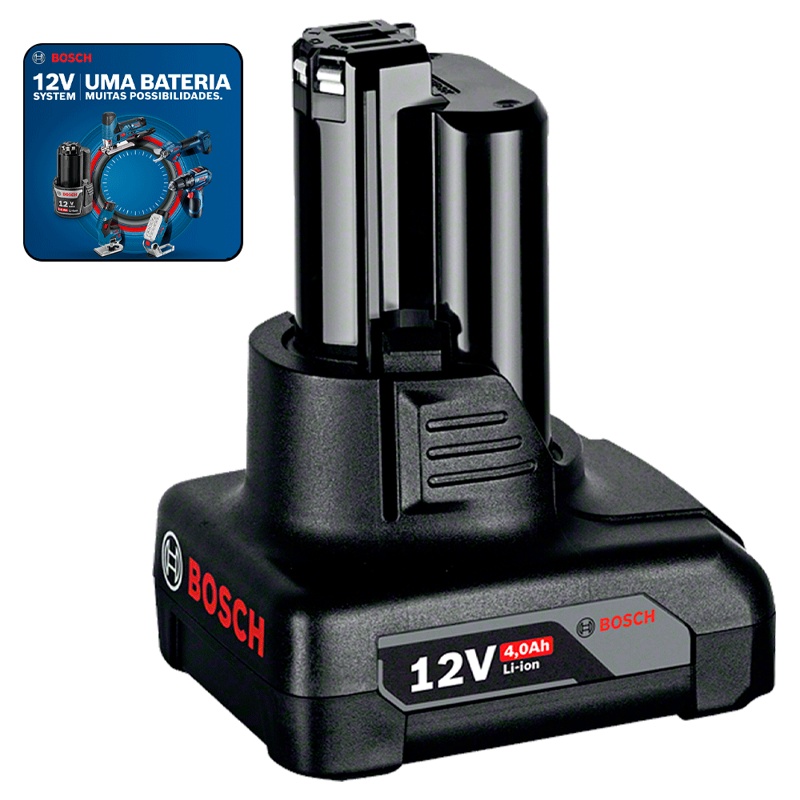 Bateria 4.0 AH 12V li-ion 1600A00F71000 BOSCH em Oferta na Shopee