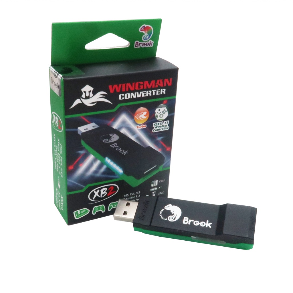 Brook Wingman XB2 Conversor Para Xbox Original/Xbox 360/Xbox One/Xbox Series X|S/PC