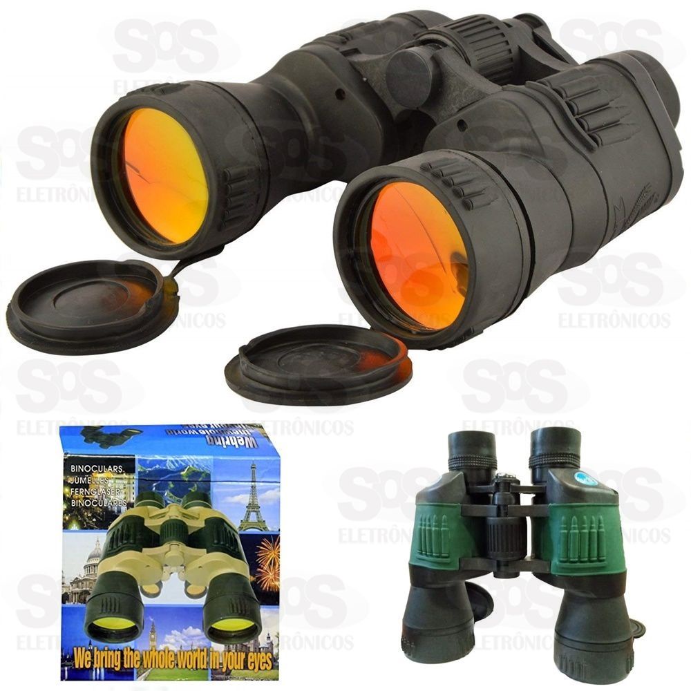Imagem Binoculo Profissional 20x50 Longo Alcance - Foco Central