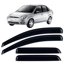 Calha de Chuva TG Poli Fiesta Street Hatch Sedan 02/11 4 Portas
