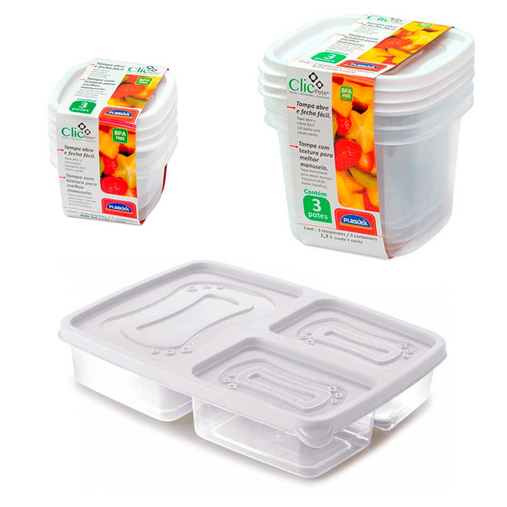 Kit 7 pote com tampa queijo lanches porta frios marmita vasilha frutas alimentos mantimentos comida fitness geladeira freezer microondas tapuer tapoer
