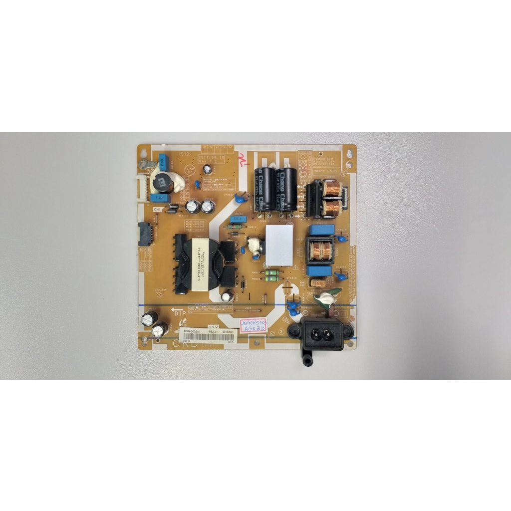 placa da fonte tv samsung un40h4200 un40h5103 un40h5103ag un40h4203 / bn44-00754a