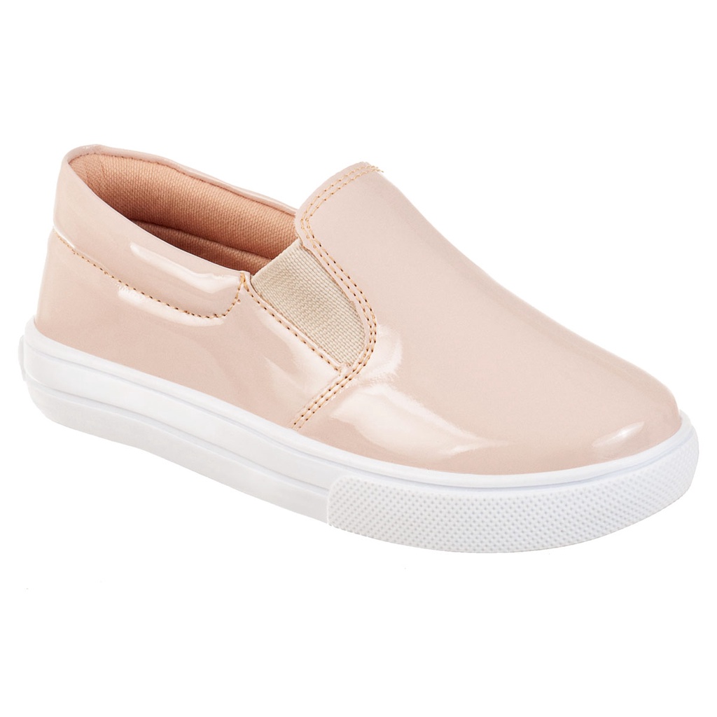 Tenis Casual Infantil Feminino Iate Slip-on Menina Confortavel Moda Blogueira Festa Menina Calce Fácil Leve - Baby & Kids Fashion