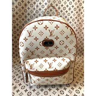 Bolsa Mochila Louis LV Logo Tendencia Reforçada Feminina PROMOÇÃO