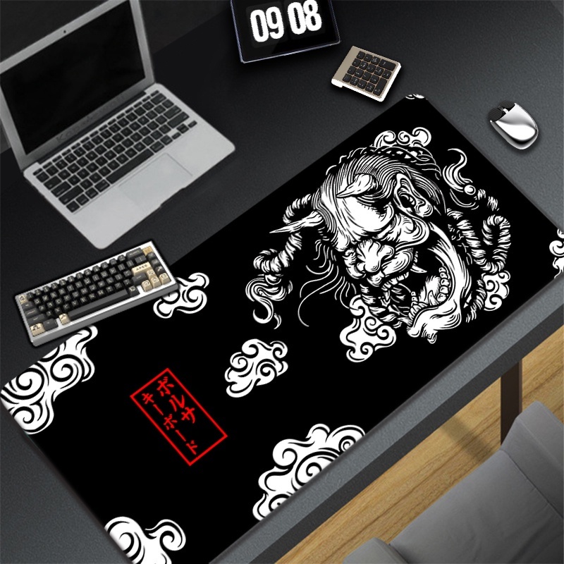 Mouse Pad Gamer De Dragão Chinês Computador Grande Mousepad PC XXL Tapete De Mesa De Borracha Para Notebook