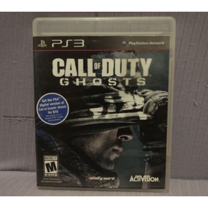 ps3 Call of Duty Ghosts ps3 Playstation 3 dublado em português Brasil exelente estado mídia.