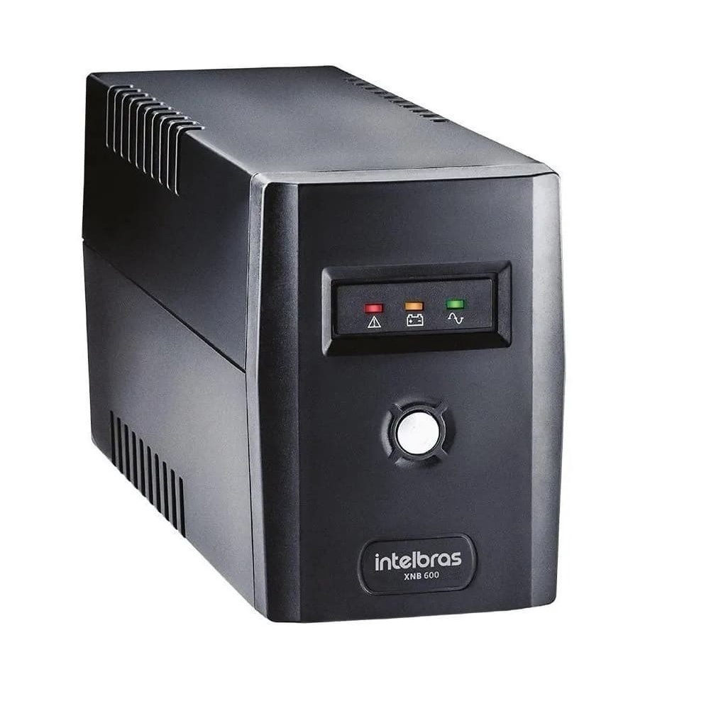 Nobreak Intelbras Xnb 600va Pc Videogame Dvr Câmera Notebook Alarme 220v Nota Fiscal