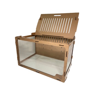 Terrário Alojamento 60x40x40 Médio para Hamster Roedores sem Acessórios em Oferta na Shopee