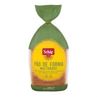 3 Unidades Pão de Forma Multigrãos Schar - Sem Glúten 200g