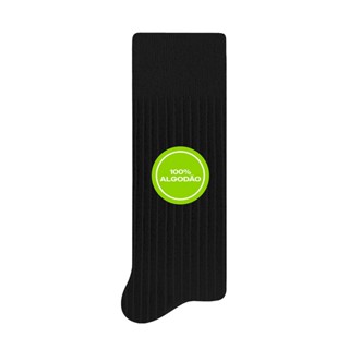 Meia Adulto Masculina Casual Algodão Macio Conforto Selene