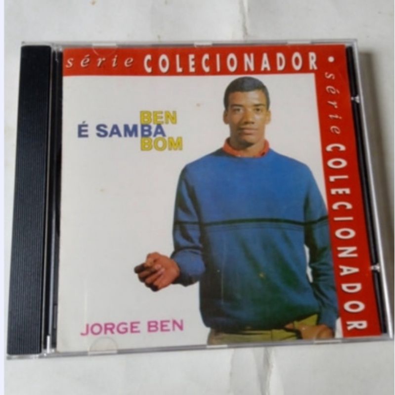 CD Jorge ben Ben é samba bom perfeito estado midia e capa
