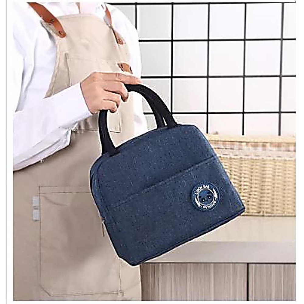 Kit 2 Bolsas Sacola Térmica Lanche Comida Bebidas Família