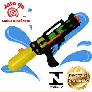 Pistola Arminha Lança Água Arma Water Gun Grande 30cm