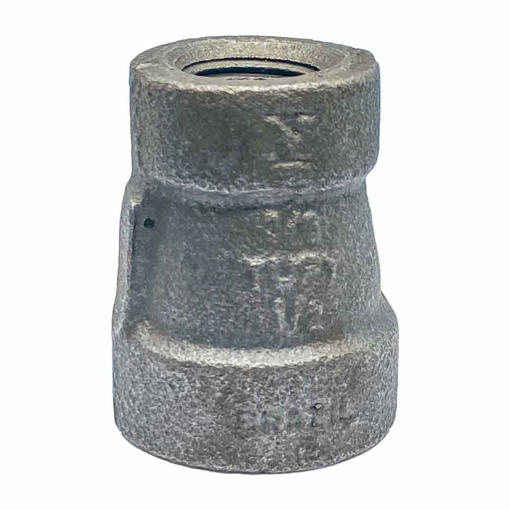 Luva Red Tupy 1/2" x 3/8" NPT 300 LBS Preto 