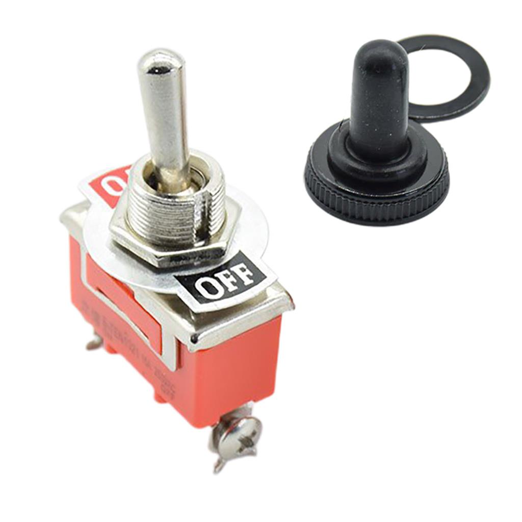 Interruptor Chave Botão Liga Desliga On Off Capa Borracha Prova D'agua 15A 250V Promo em Oferta na Shopee