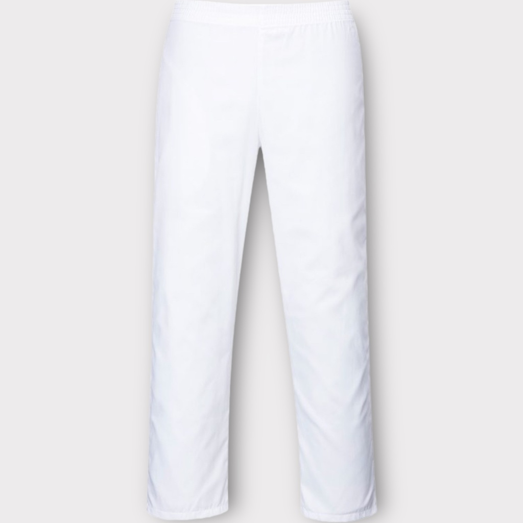 Calça sem Bolso com Elástico e Cadarço para Serviços de Limpeza ASG