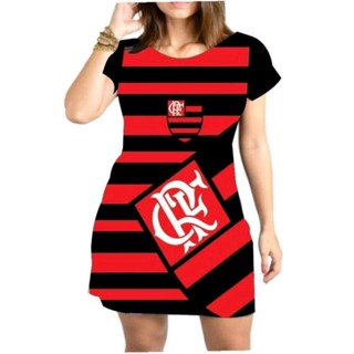 Vestido time futebol brasileiro carioca urubu men**