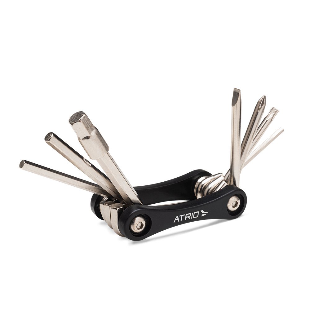 Kit de Ferramentas Multilaser Multitool 9 Funções para Bicicleta Preto - BI188