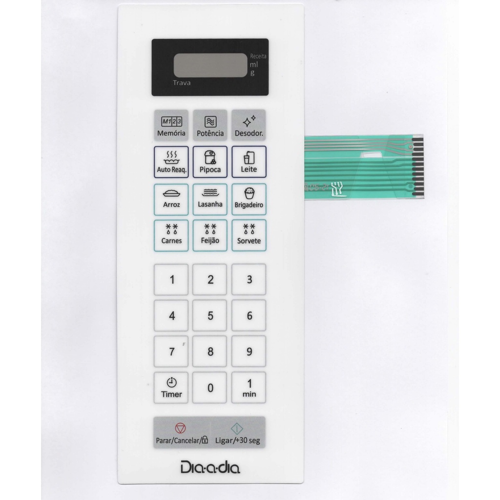 Membrana para Forno Microodas PANASONIC NN-ST25 JW