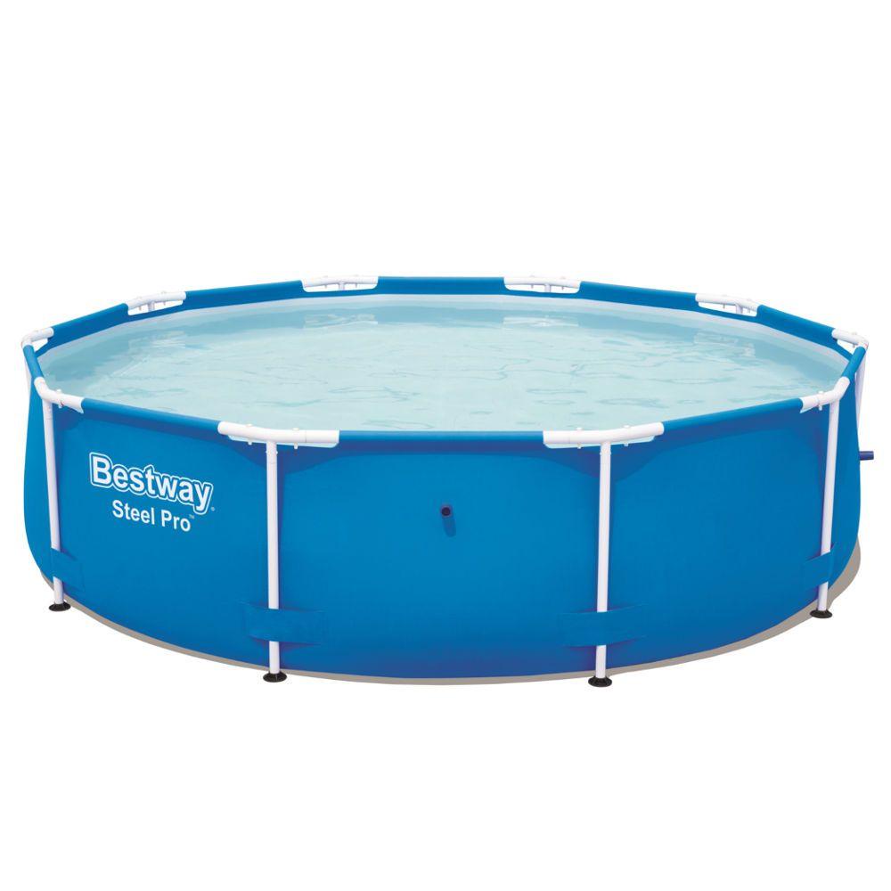 Piscina Estruturada Redonda Bestway Steel Pro 4678 Litros - Mom & Baby