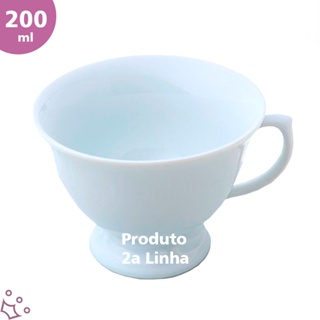 Jogo 6 Xicaras Cha SEM Pires Porcelana Schmidt Pomerode 2a Linha em Oferta na Shopee