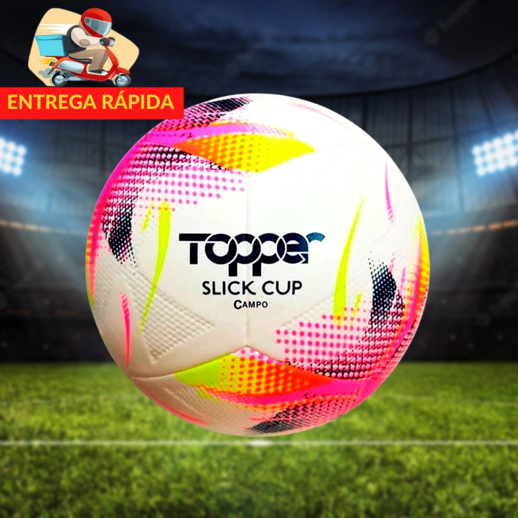 Bola Campo Topper Slick Cup - Bola de Futebol Campo PU Power Tecnofusion