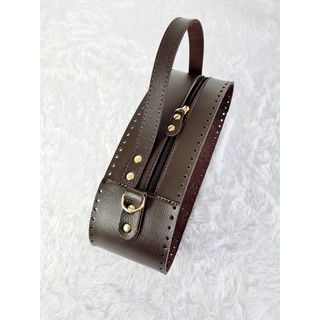 Lateral Redonda Bolsa Crochê Com Alça De Mão em Oferta na Shopee