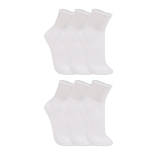 Kit 6 Meias Atoalhadas Trifil Cano Médio 8721 - Varias Cores