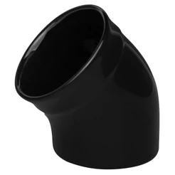 Saleiro Porcelana Cozinha Mesa Bancada Médio 350 Gramas Oxford Preto