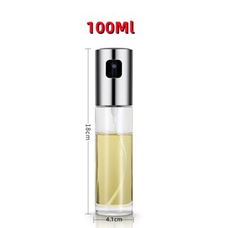 100M Spray Pulverizador Vidro Borrifador Azeite Vinagreessenciais De Cozinha