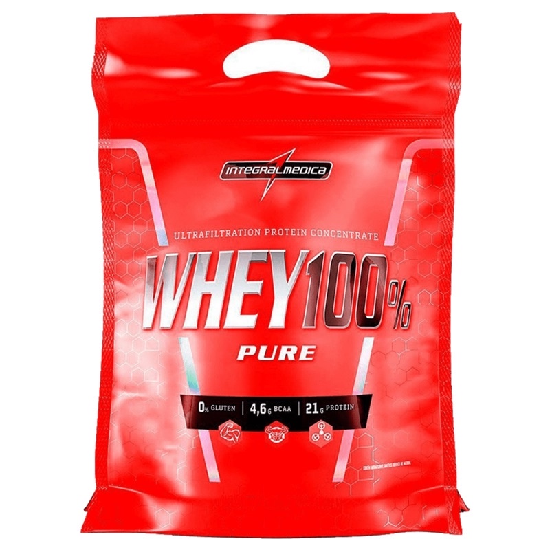 Whey Protein 100% Pure Refil 907g Integralmedica