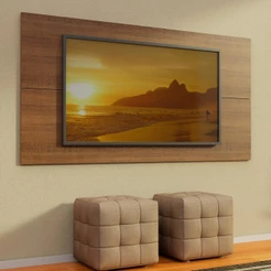 Painel para TV até 55 Polegadas Madesa - Rustic