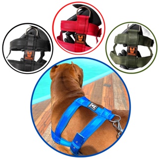 Peitoral Coleira + Guia Para Cachorro Resistente Seguro Confortável Pet em Oferta na Shopee