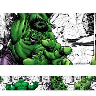 Adesivo de Parede Infantil faixa O Incrível Hulk