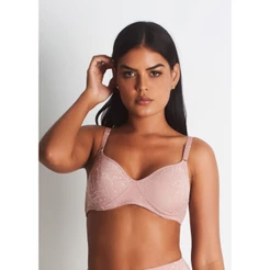 Sutiã Triângulo Sem Bojo Duloren Structure CASTANHA