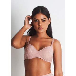 Sutiã Triângulo Sem Bojo Duloren Structure CASTANHA em Oferta na Shopee