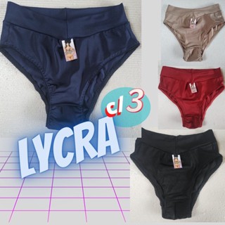 Kit 3 Calcinhas Plus Size Calçola Cós Alto Cintura Alta Em Lycra Plus Size 50, 52 , 54 tamanho especial calcinha cores sortidas calcinha preta