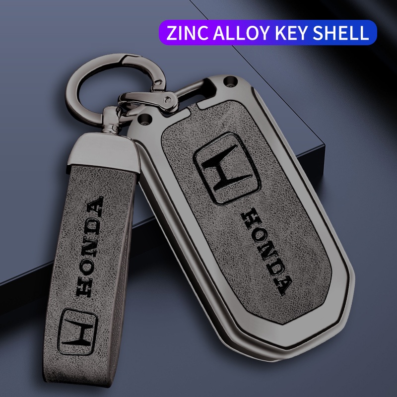 Porta-Chaves De Liga De Zinco Para Carro Capa De Chave Shell Fob Honda Civic HRV CRV XRV CR-V Crider Odyssey Pilot Fit em Oferta na Shopee